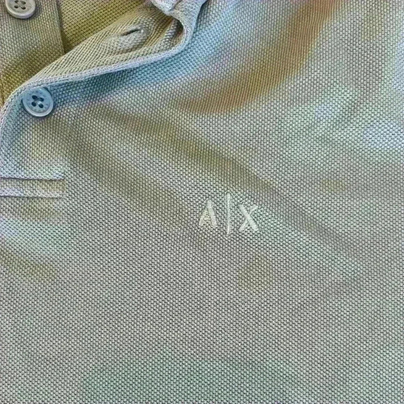 Armani Exchange New A|X Performance Polo 100% Soft Cotton  Golf Logo Men's XL - Picture 3 of 5